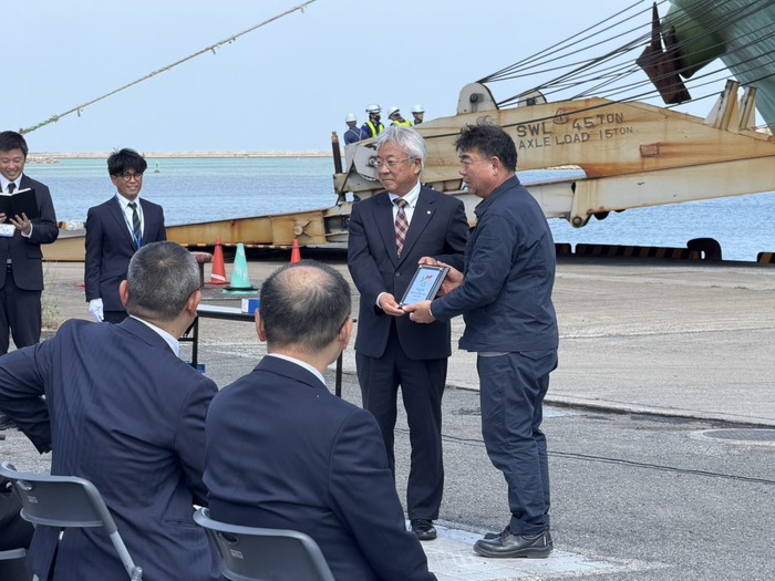 「うりずんNEXT」が宮崎港へ初寄港しました